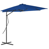 VIDAXL -Parasol mit Stahlpol 300x230 cm blau