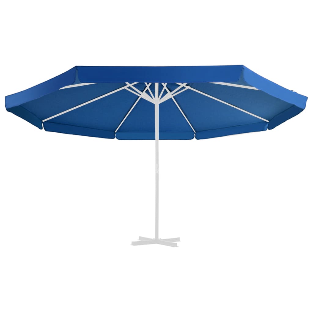 Vidaxl Zamiennikowy tkanina do Parasol 500 cm Azure Blue