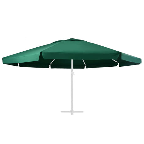 VidaXL Vervangingsdoek voor parasol 600 cm groen