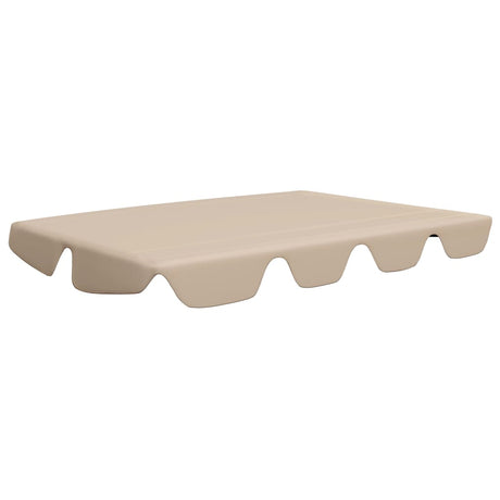 VidaXL Vervangingsluifel voor schommelbank 188 168x145 110 cm beige