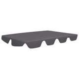 Slip de remplacement de Vidaxl pour le banc de swing 150 130x105 70 cm anthracite