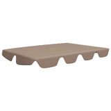 Slip zastępujący VIDAXL do ławki huśtawki 150 130x105 70 cm Taupe