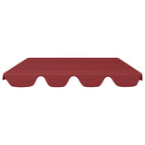 VidaXL Replacement slip for swing bench 150 130x105 70 cm wine red