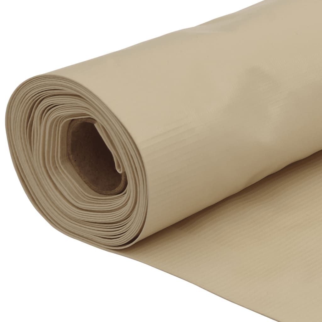 VidaXL Balkonscherm 75x300 cm oxford stof beige