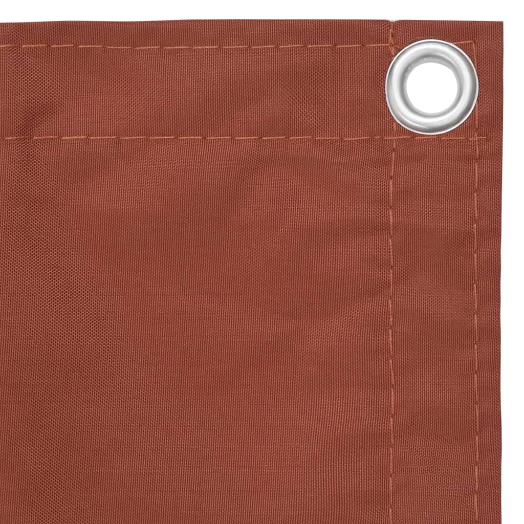 Vidaxl balkongskjerm 75x300 cm Oxford Fabric Terracotta