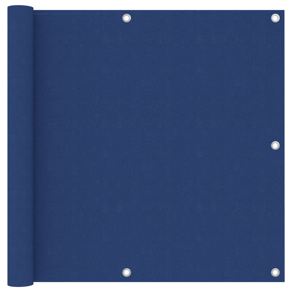 VidaXL Balkonscherm 90x300 cm oxford stof blauw