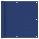 VidaXL Balkonscherm 90x500 cm oxford stof blauw