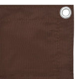 Vidaxl Balkon-Scroch 120X300 cm Oxford Stoff Brown