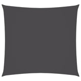 Vidaxl Sunshade Square 3x3 M Oxford Fabric Anthracite -farvet