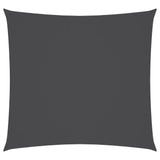 Vidaxl Sunshade Square 4x4 M Oxford Fabric Anthracite -farget