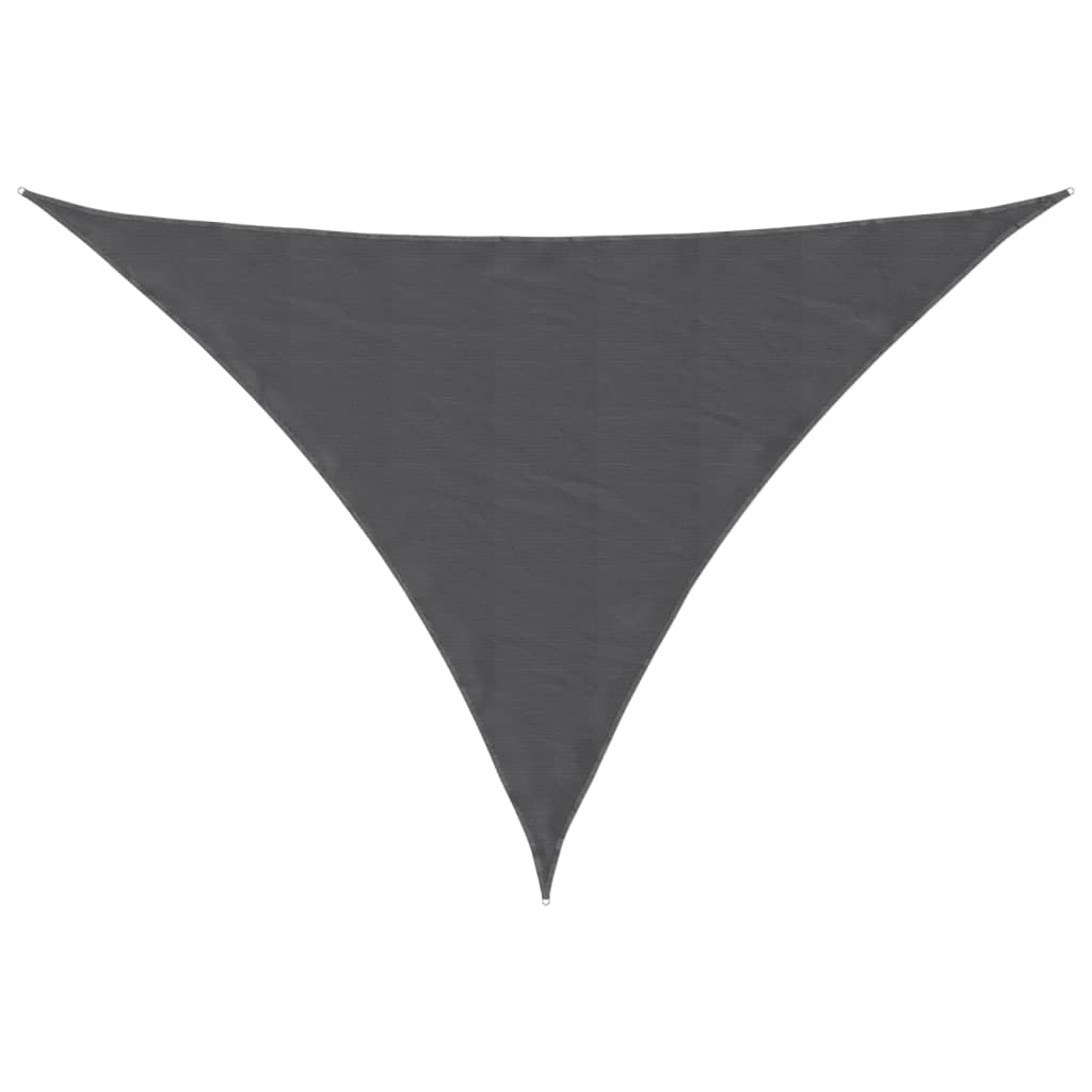 Vidaxl Sunshade Triangular 3x4x4 M Oxford Fabric Antracita