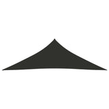 Vidaxl Sunshade Triangular 5x5x6 M Oxford Fabric Antracita