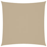 VidaXL Zonnescherm vierkant 4x4 m oxford stof beige