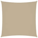 VidaXL Zonnescherm vierkant 4,5x4,5 m oxford stof beige