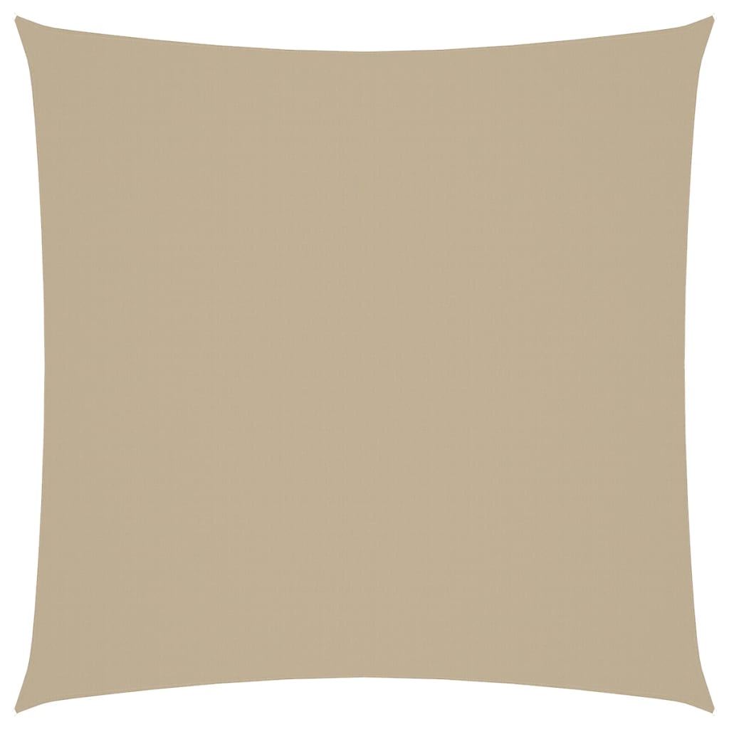 Vidaxl Sinhade Square 5x5 M Oxford Fabric Beige