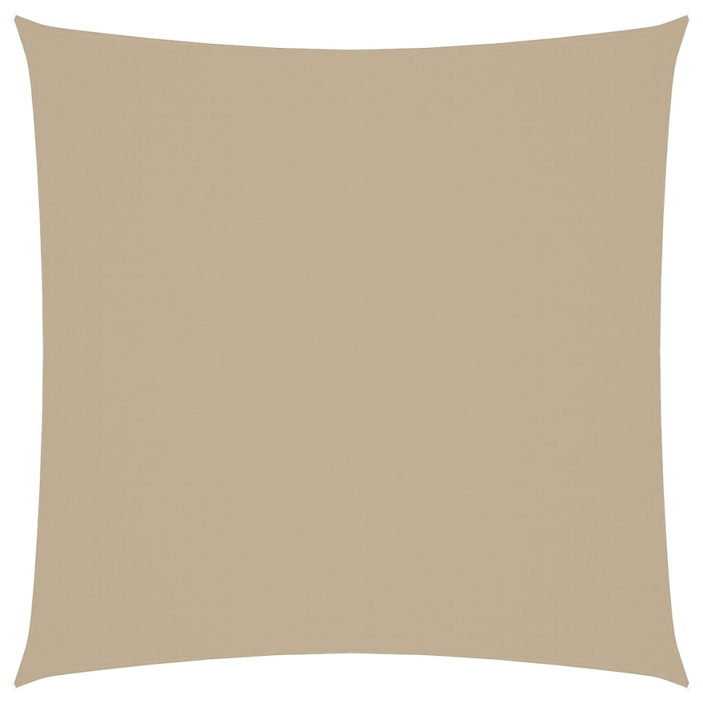 Vidaxl Sunshade Square 7x7 m Oxford Fabric Beige