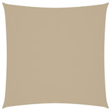 Vidaxl Sunshade Square 7x7 m Oxford Fabric Beige