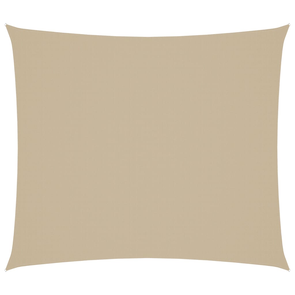 VidaXL Zonnescherm rechthoekig 2x2,5 m oxford stof beige