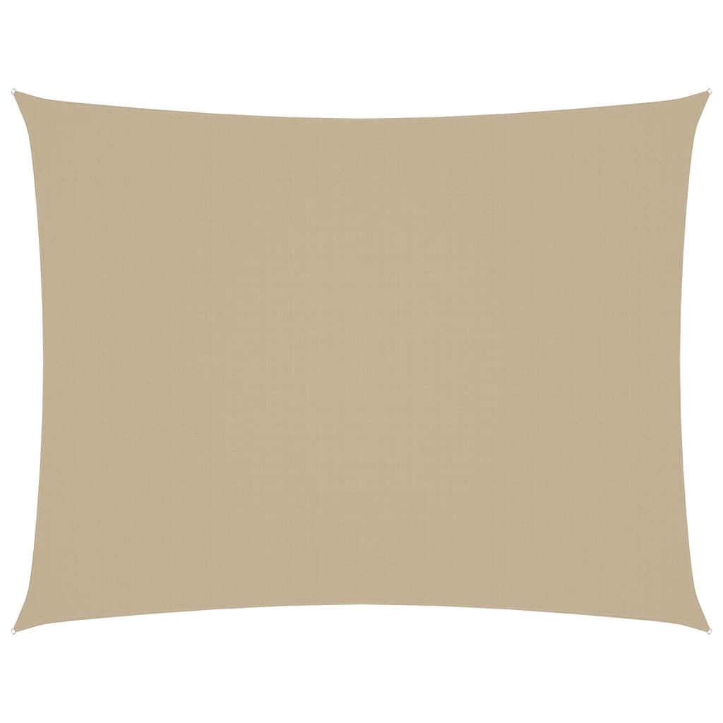 VidaXL Zonnescherm rechthoekig 2x3 m oxford stof beige