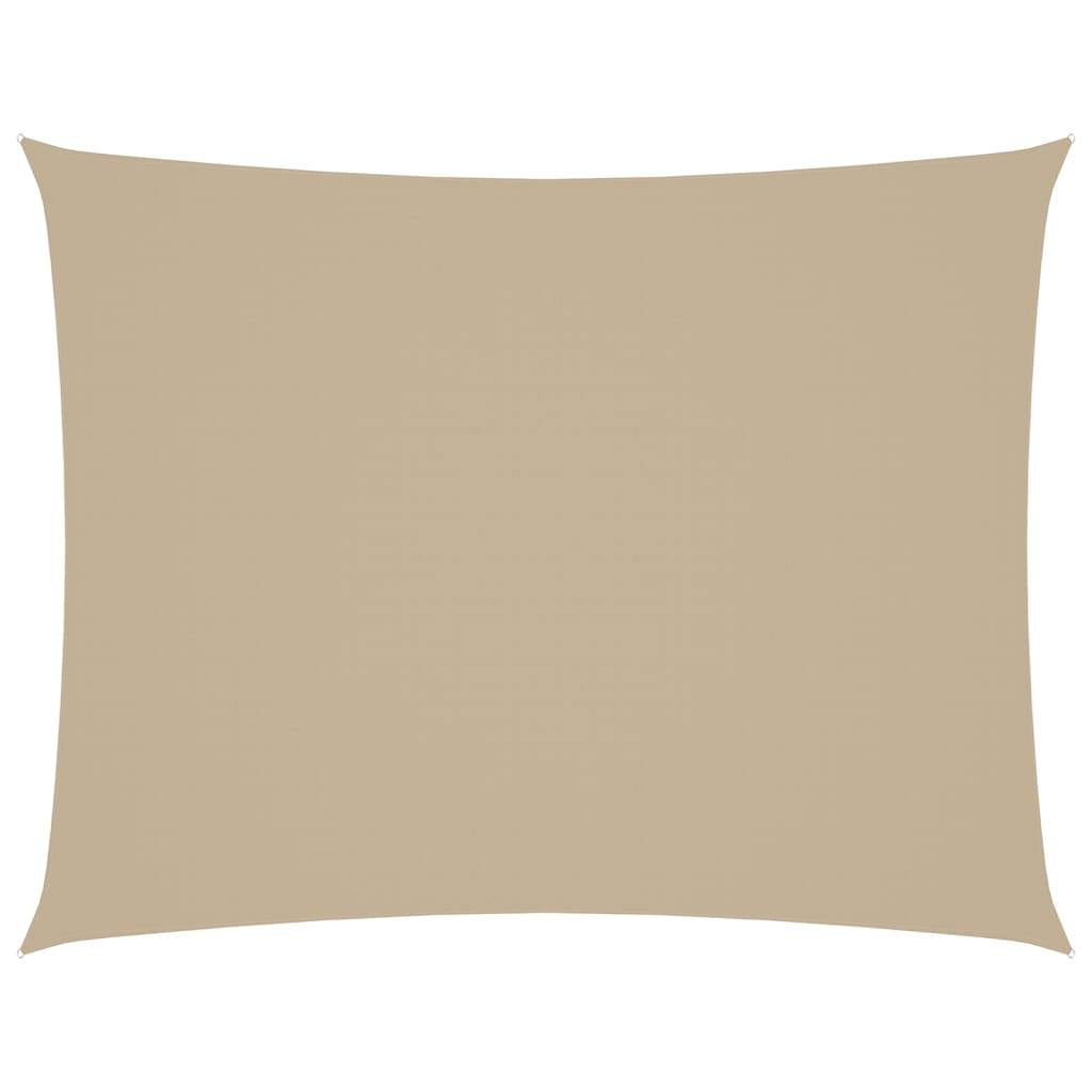 Vidaxl Sunshade Rectangular 2,5x3,5 M Oxford Fabric Beige