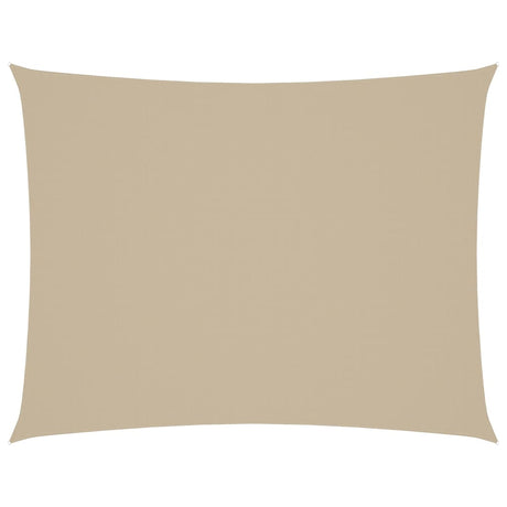 VidaXL Zonnescherm rechthoekig 3x4,5 m oxford stof beige