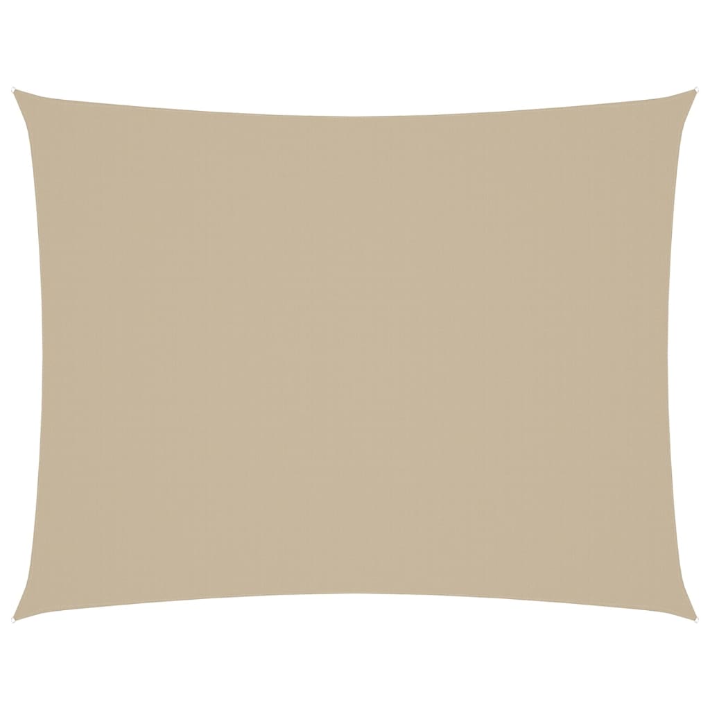 Vidaxl Sun Shade Rectangular 3x4,5 M in tessuto Oxford Beige