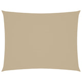 Vidaxl Sunshade Rectangular 3,5x5 M Oxford Fabric Beige