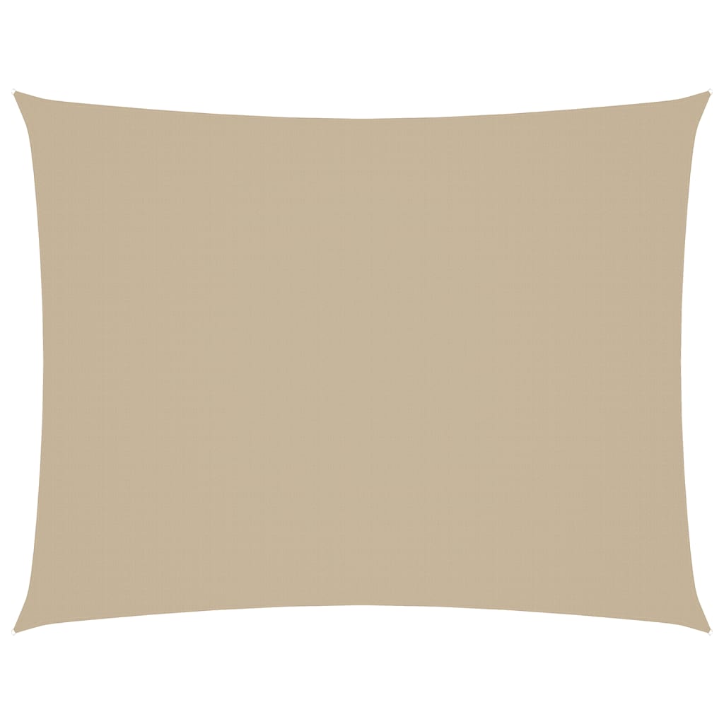 Vidaxl Sunshade rectangulaire 6x8 m oxford tissu beige