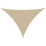 Vidaxl Sunshade triangulaire 3x4x5 m oxford tissu beige