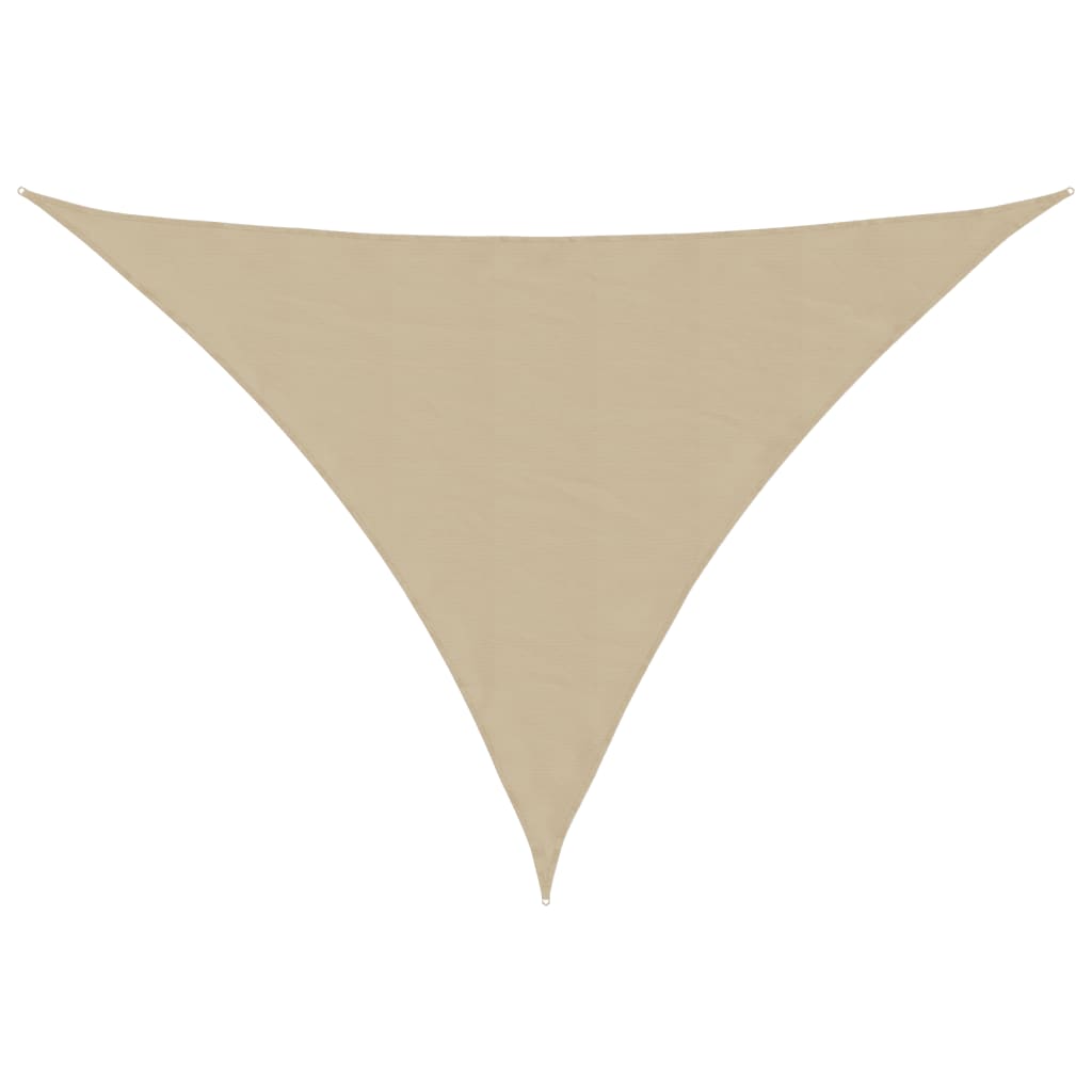 Vidaxl Sunshade Triangular 4x4x5.8 M Oxford Fabric beige