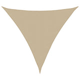 Vidaxl Sun Shade Triangular 6x6x6 M in tessuto Oxford beige