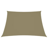 Vidaxl Sonnenschirm Trapez 4 5x4 M Oxford Stoff Beige