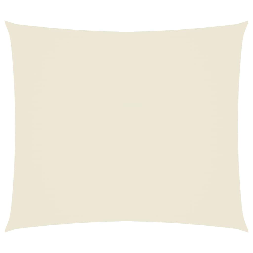 Vidaxl sunshade Rectangular 2x2.5 m oxford fabric cream -colored