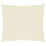 Vidaxl sunshade Rectangular 2x2.5 m oxford fabric cream -colored