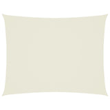 Vidaxl Sunshade Rectangular 3x4 M Oxford Tissu Cream -Colored