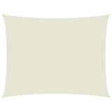 Vidaxl SunShade Obdélníkový 6x8 m Oxford Fabric Cream -colored