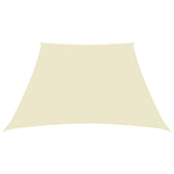 Vidaxl Sunshade Trapezium 3 4x3 M Oxford Fabric Cream -farvet