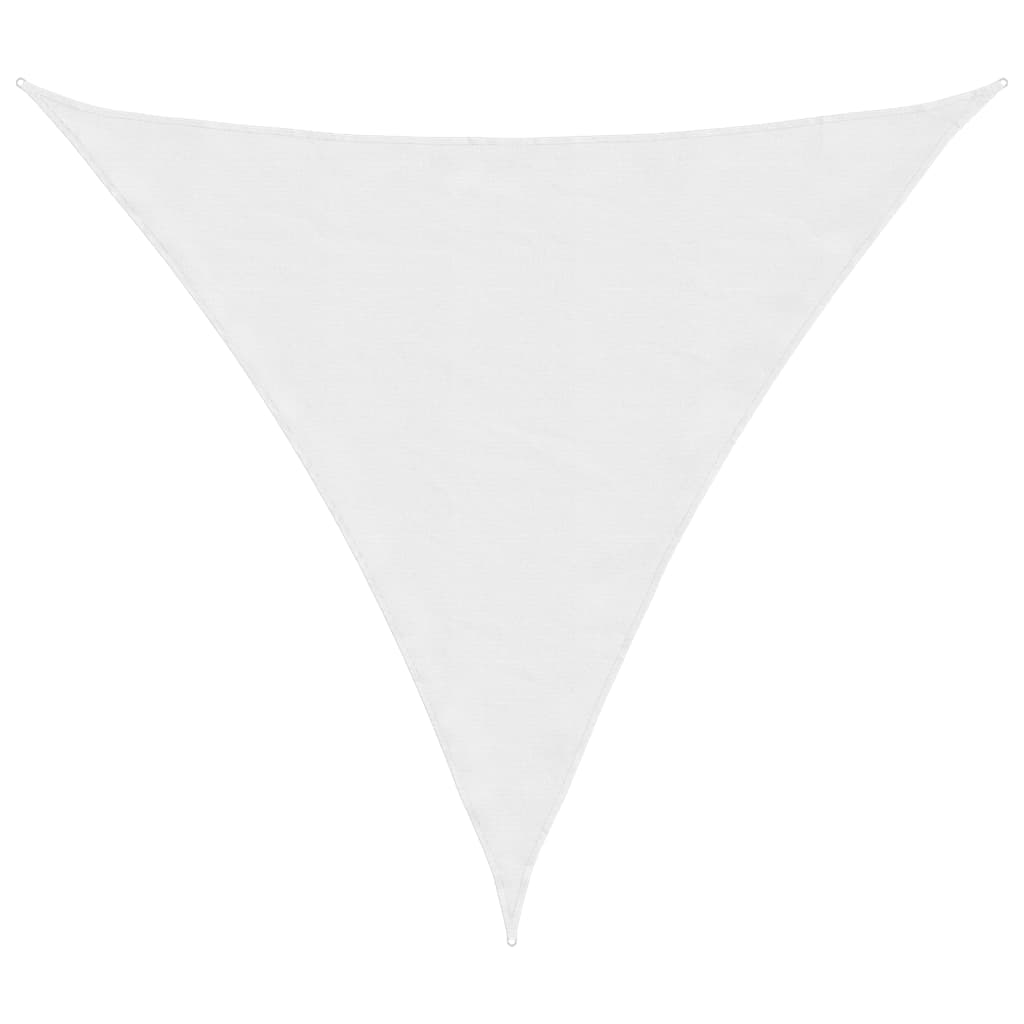 Vidaxl Sunshade Triangular 6x6x6 M Oxford Fabric White