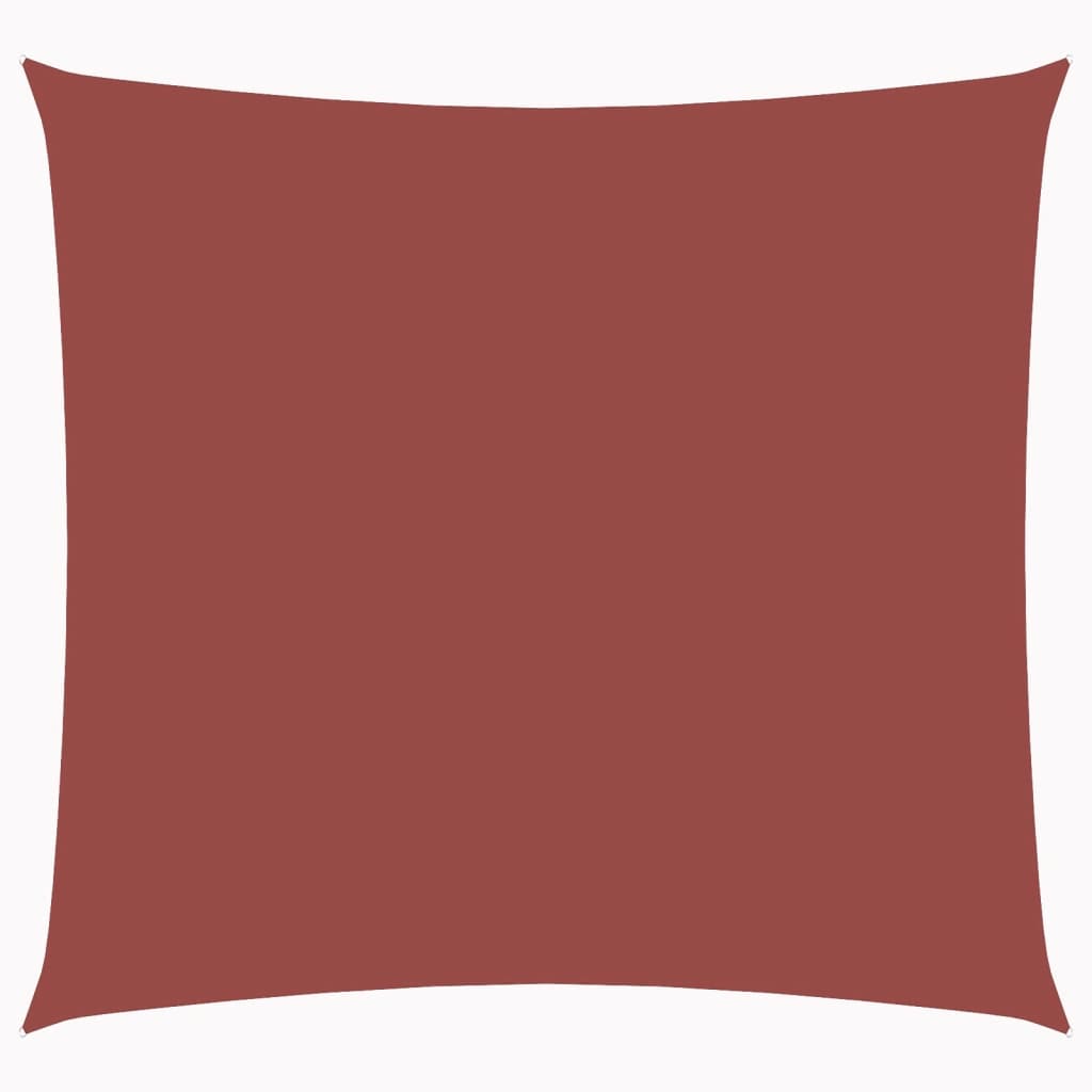 Vidaxl Sunshade Square 3x3 M Oxford Fabric Terracotta