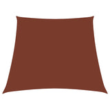 Vidaxl Zonnezeil Trapezium 2 4x3 M Oxford Fabric Terracotta -Collorato