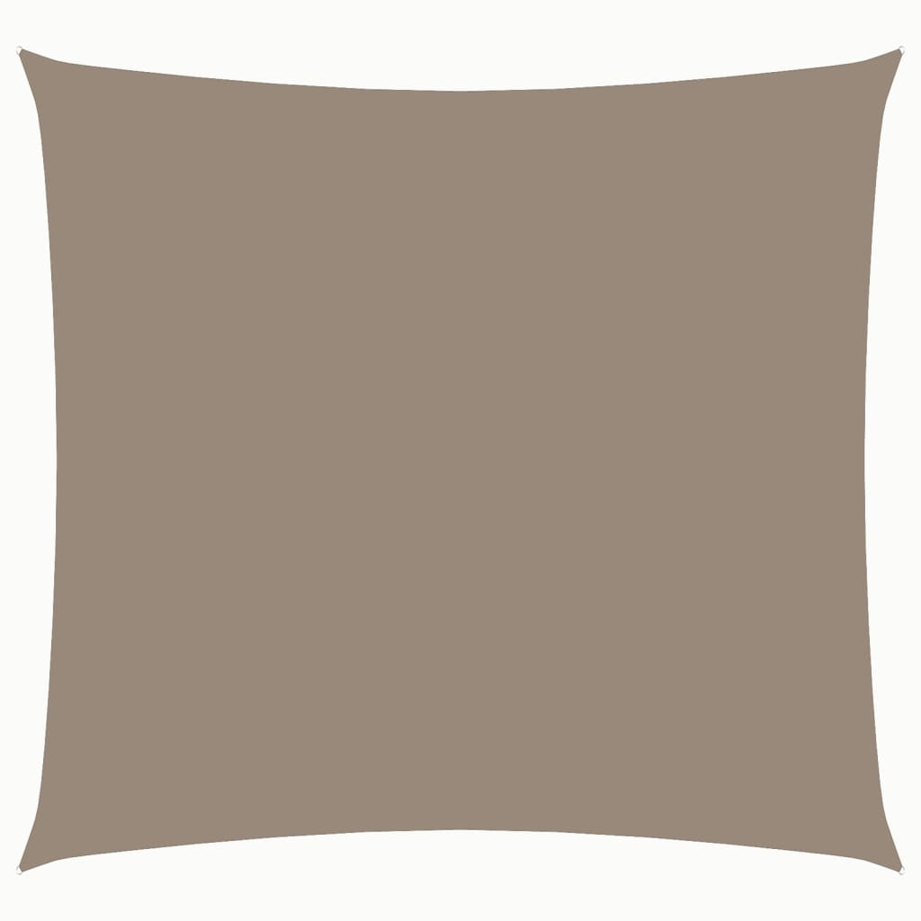 Vidaxl Sunshade Square 2,5x2,5 m Oxford Fabric Taupe