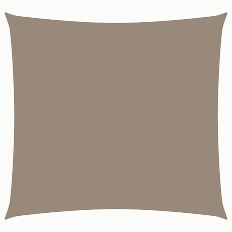 VidaXL Zonnescherm vierkant 3x3 m oxford stof taupe