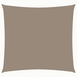 Vidaxl Sunshade Square 5x5 m Oxford Fabric Taupe