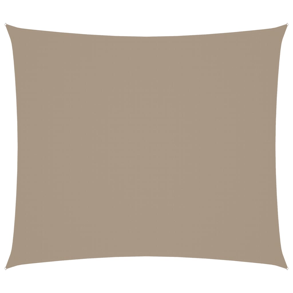 VidaXL Zonnescherm rechthoekig 2x2,5 m oxford stof taupe