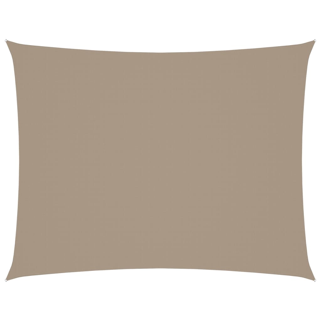 Vidaxl Sunshade prostokątny 2x3 M Oxford Fabric Taupe