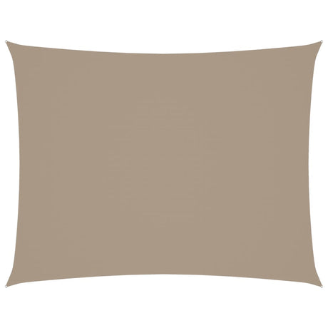 VidaXL Zonnescherm rechthoekig 2x3,5 m oxford stof taupe