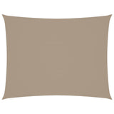 Vidaxl Sunshade Rectangular 2x3,5 M Oxford Fabric Taupe