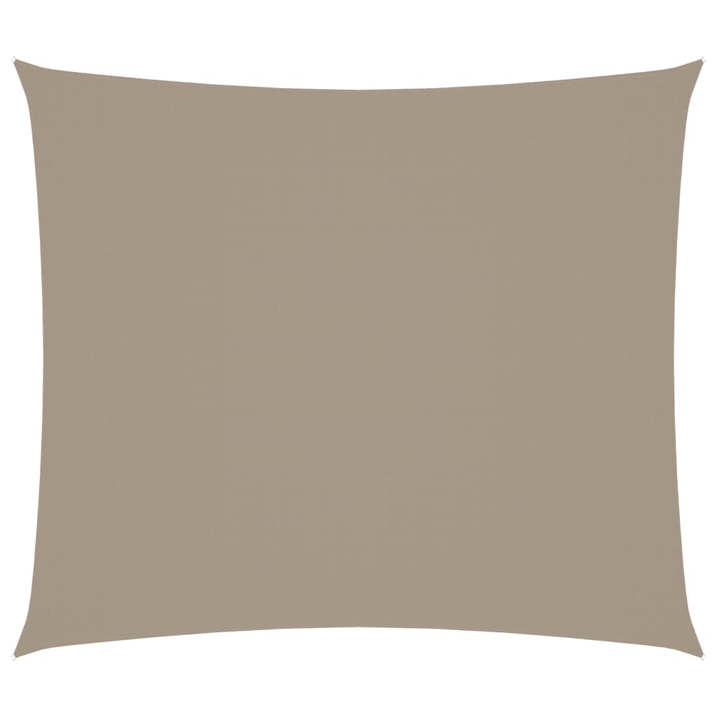 Vidaxl Sunshade Rectangular 2.5x3 M Oxford fabric taupe