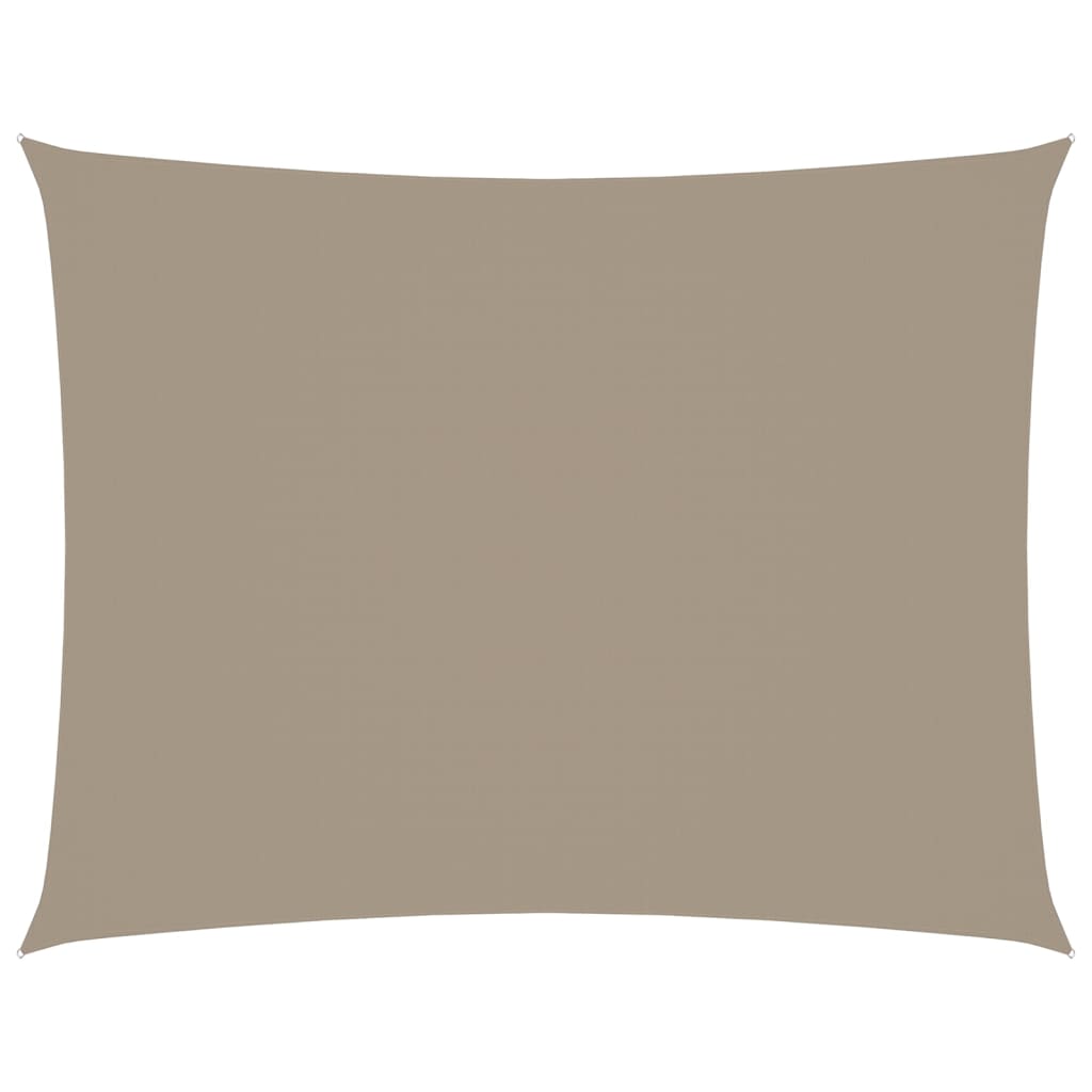 Vidaxl SunShade Obdélníkový 2,5x3,5 m Oxfordská textilie Taupe