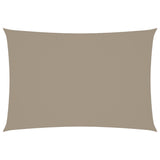 VidaXL Zonnescherm rechthoekig 3x5 m oxford stof taupe